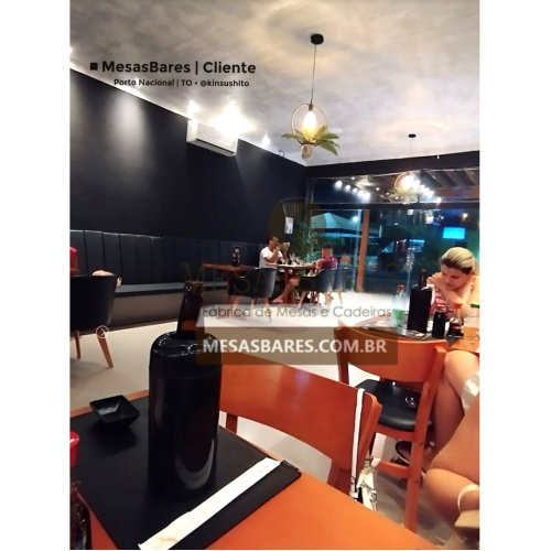 MesasBares | Cliente - Kin Sushi Restaurante - Porto Nacional - TO